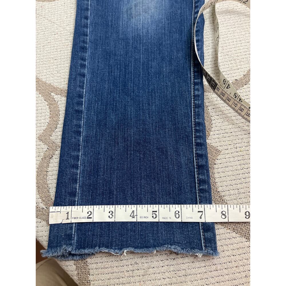 Wit & Wisdom Ab-Solution Crop Slim Straight Leg Jeans (Style L20858PFQ), size 10 - Picture 7 of 11